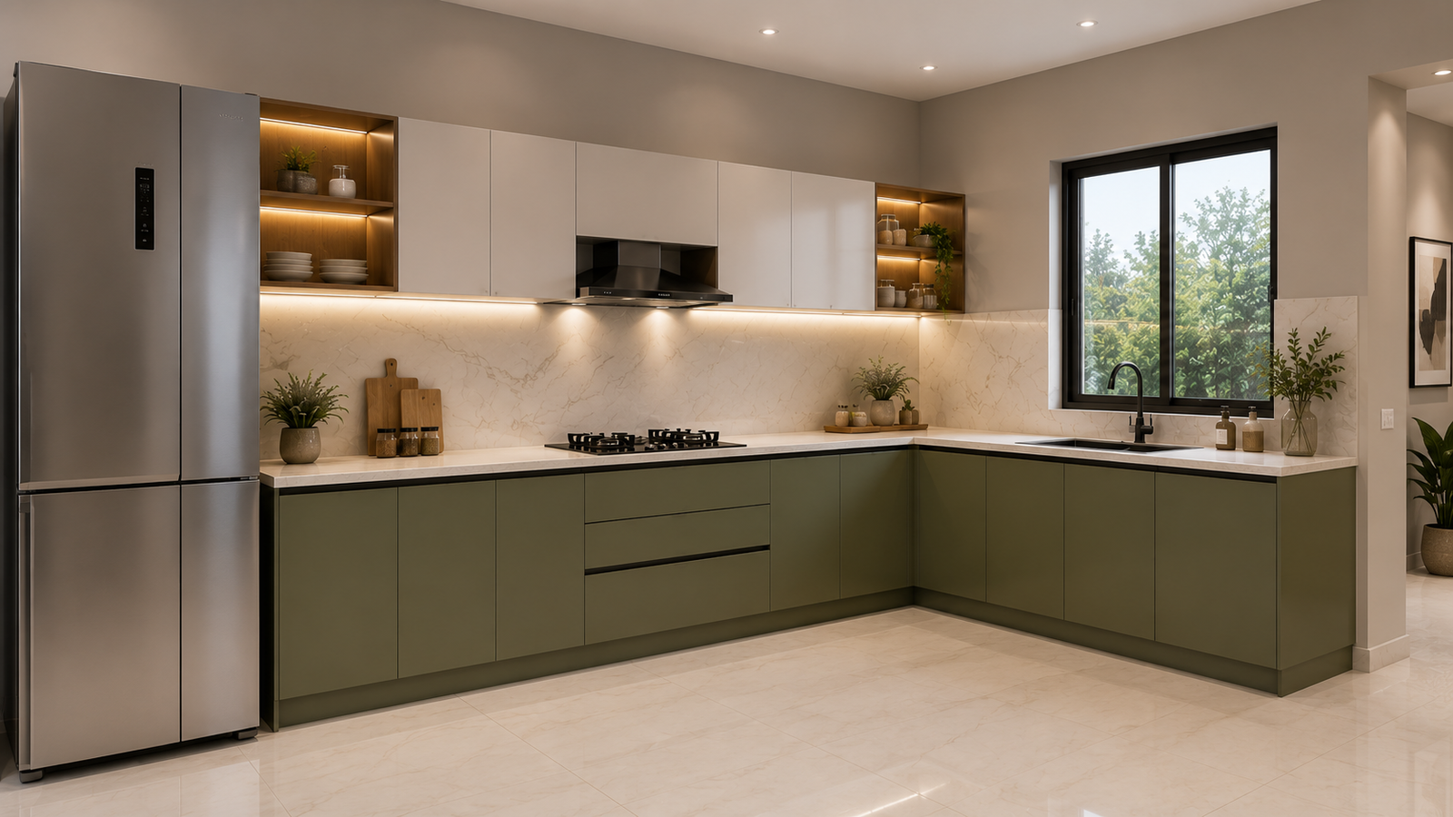 L-Shape Kitchen
